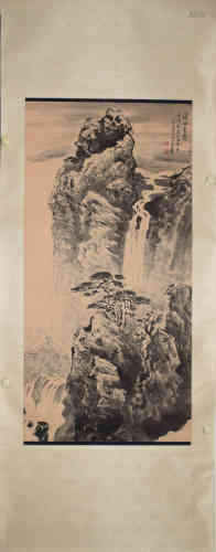 A Chinese Painting, Huang Junbi, Landscape