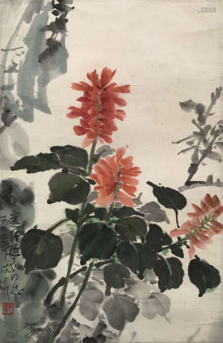 郑洪流 1972年 花卉