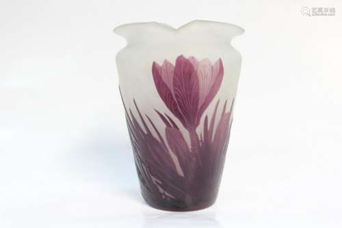 2 Colors Galle Glass Vase