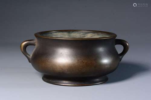 Chinese Bronze Footed Burner