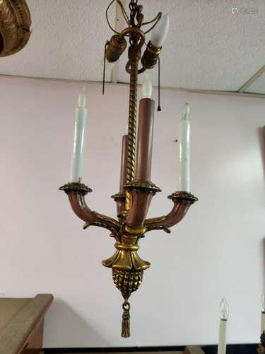 4 Lights Bronze Chanderlier