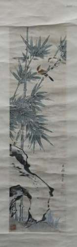 Chinese Ink Color Painting, Birds and Flowers