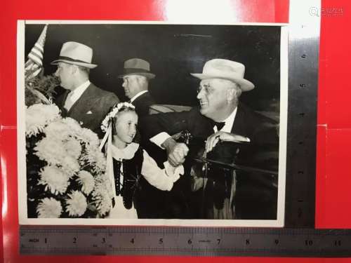 Antique President Roosevelt Photo