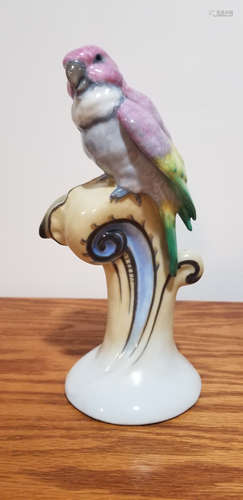 Karl Ens Budgerigar Figurine.