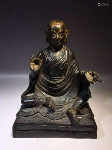 Chinese Gilt Bronze Buddha