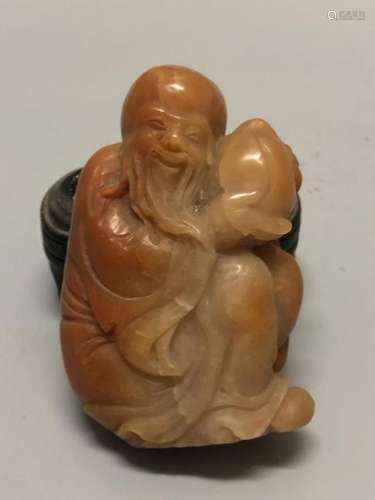 Chinese Soapstone Figural