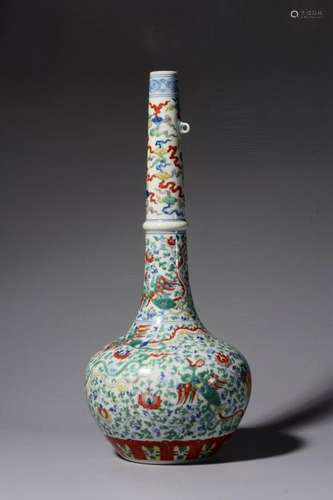 Chinese Doucai Porcelain Vase,