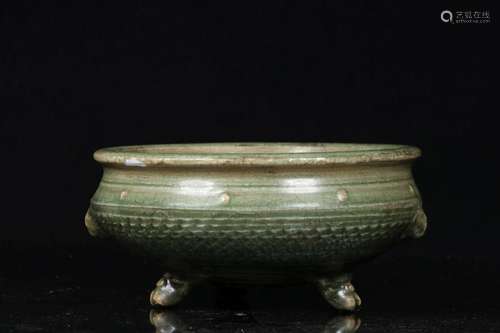 Chinese Longquan Tripod Censer