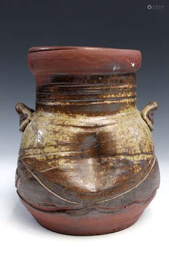 Pottery jar.