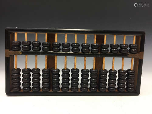 Chinese abacus.
