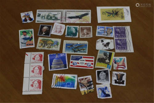 Group of World Stamps