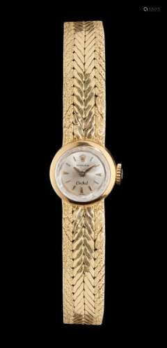 Rolex, Orchid, montre bracelet ronde mécanique - Cadran gris, index bâtons et [...]