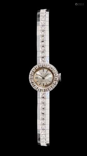 Rox, montre bracelet ronde mécanique sertie de diamants - Cadran, index bâtons et [...]