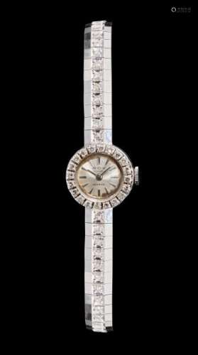 Rox, montre bracelet ronde mécanique sertie de diamants - Cadran, index bâtons et [...]