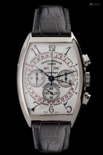 Franck Muller, Master of Complications, montre chronographe tonneau automatique à [...]