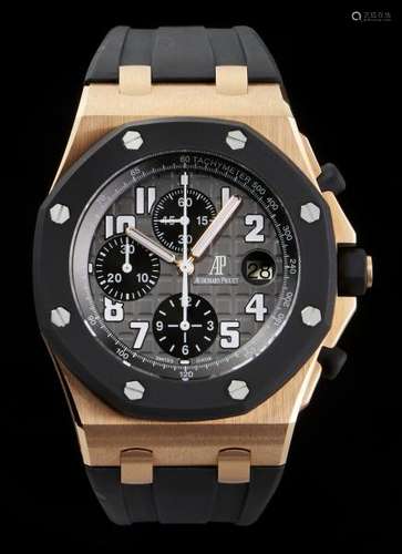 Audemars Piguet, Royal Oak OffShore, montre chronographe octogonale automatique - [...]