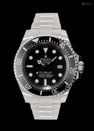 Rolex, Sea-Dweller, Deepsea, montre bracelet ronde automatique - Cadran et lunette [...]