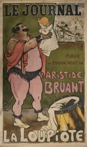 Francisque Poulbot (1879-1946) - La Loupiote, drame tiré du roman d’Aristide [...]