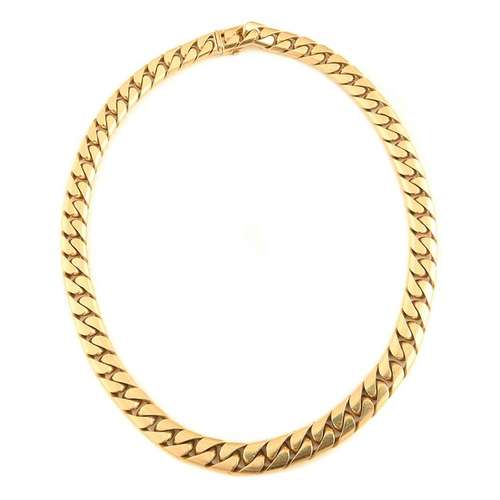 18k Yellow Gold Necklace.