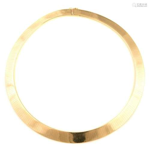 14k Yellow Gold Necklace.