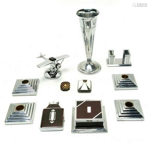 Art Deco Style Desk Accessories and Table Items.