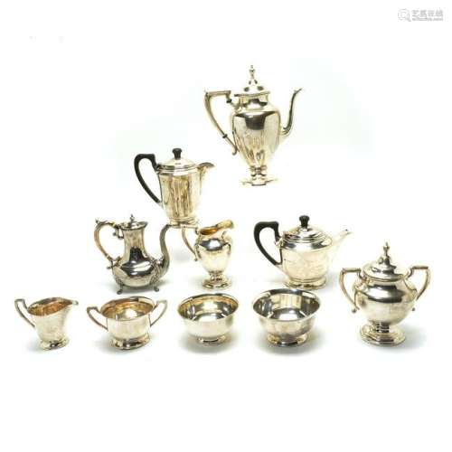 Collection of Sterling Silver Hollowware Including
