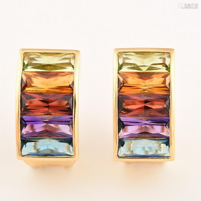 H Stern Rainbow Collection : H Stern Rainbow Collection 18k Gold Multi ...