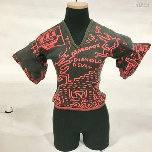 Westwood / McLaren Keith Haring-Patterned Knitted
