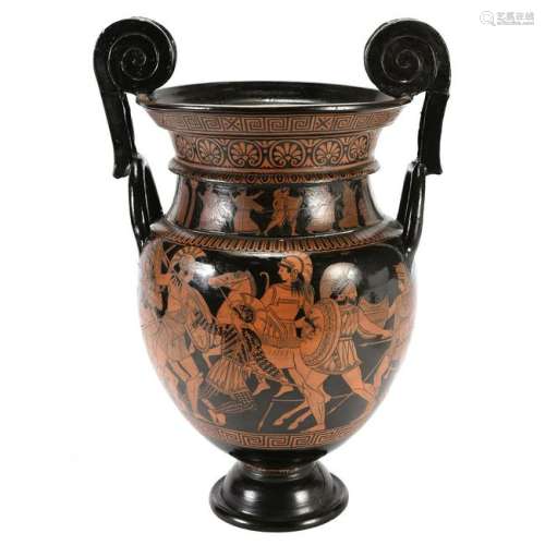 Continental Attic-Style Volute Krater, 20th Century.