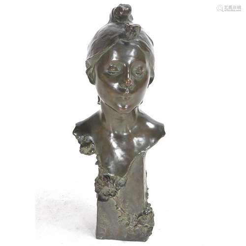 â¦gide Rombaux Bronze Bust 