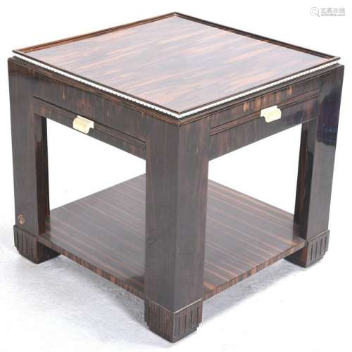 Art Deco Style Square Occasional Table.