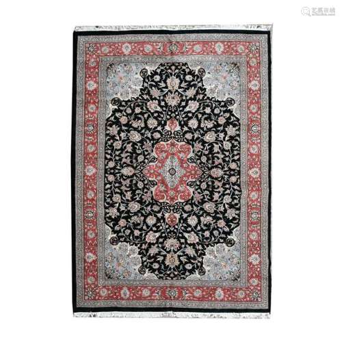 Persian Kashan Carpet.