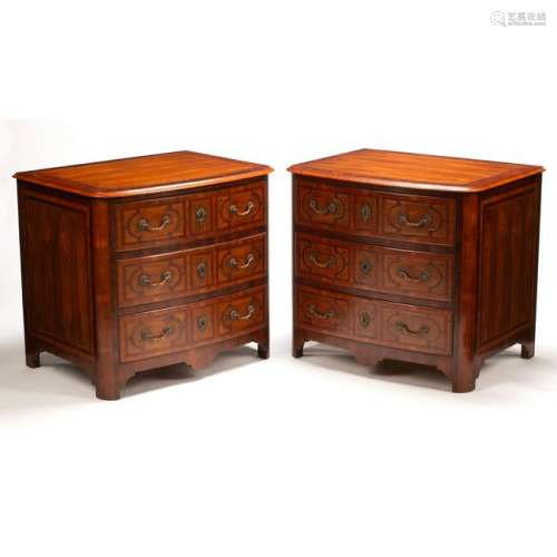 French Regence Style Inlaid Chest of Drawers.