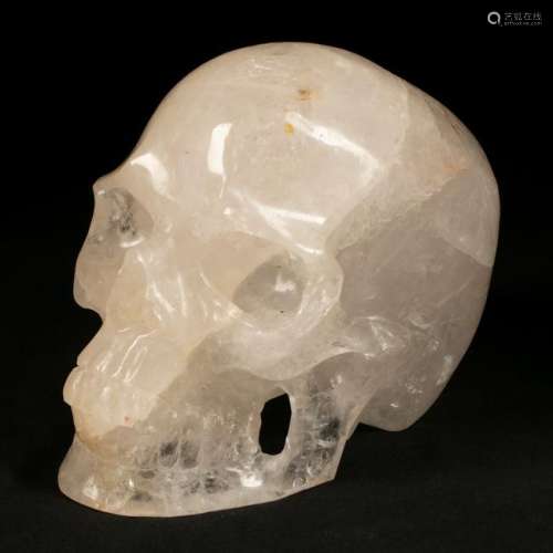 Rock Crystal Skull.