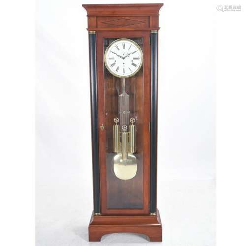 Sligh Neoclassical Style Grandfather Clock.