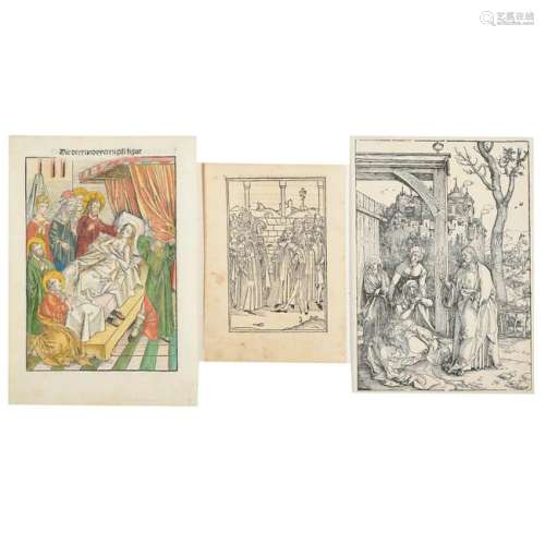 3 etchings by Holzschmitt