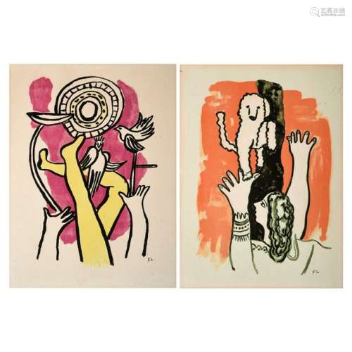 After Fernand Leger 2 plates from 