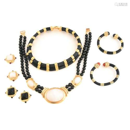 Collection of Vintage Francesca Romana Costume Jewelry.