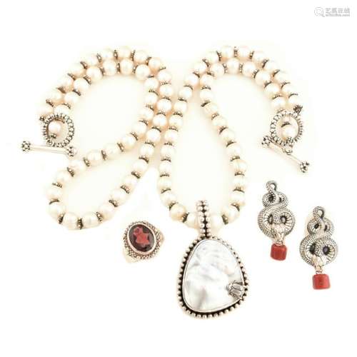 *Collection of Stephen Dweck Multi-Stone, Sterling