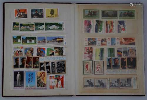 Timbres Chinois Joli classeur Chinois Collection a…