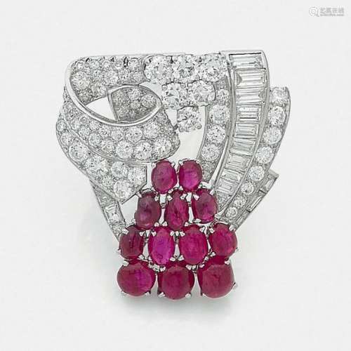 1930s RUBY R UBY RUBY 1930CLIP It features a cross…