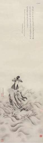 费丹旭（1801～1850） 1838年作 麻姑献寿 镜心 纸本水墨