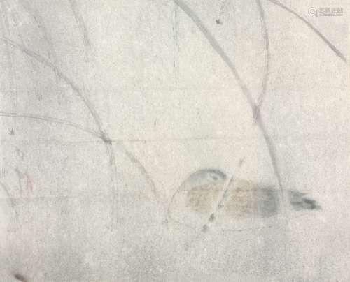 肖金钟（b.1937） 初雪 镜心 纸本设色