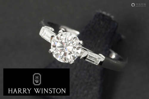 HARRY WINSTON superbe solitaire loepzuivere kwalit…