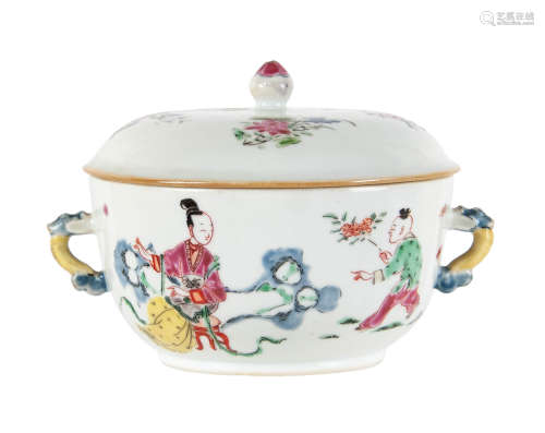 FAMILLE ROSE LIDDED FOOD CONTAINER