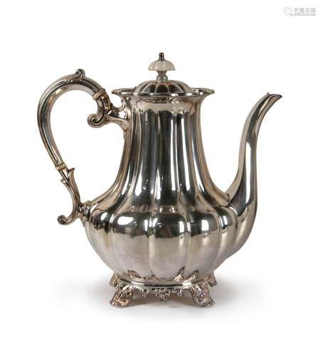 SILVER PLATED TEA KETTLE