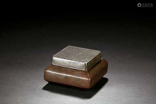 BRONZE SQUARE HAND WARMER