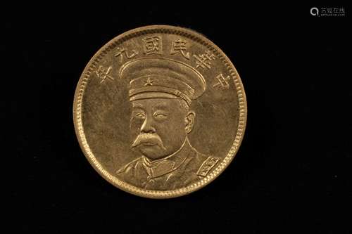 A CHINESE COIN, REPUBLIC PERIOD