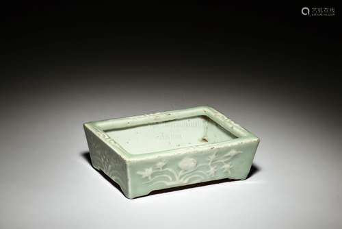 CELADON GLAZED NARCISSUS FLOWER PLANTER