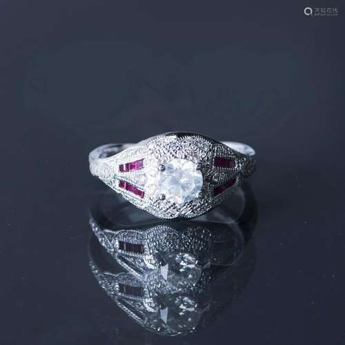 A DIAMOND RING, EGL USA CERTIFIED